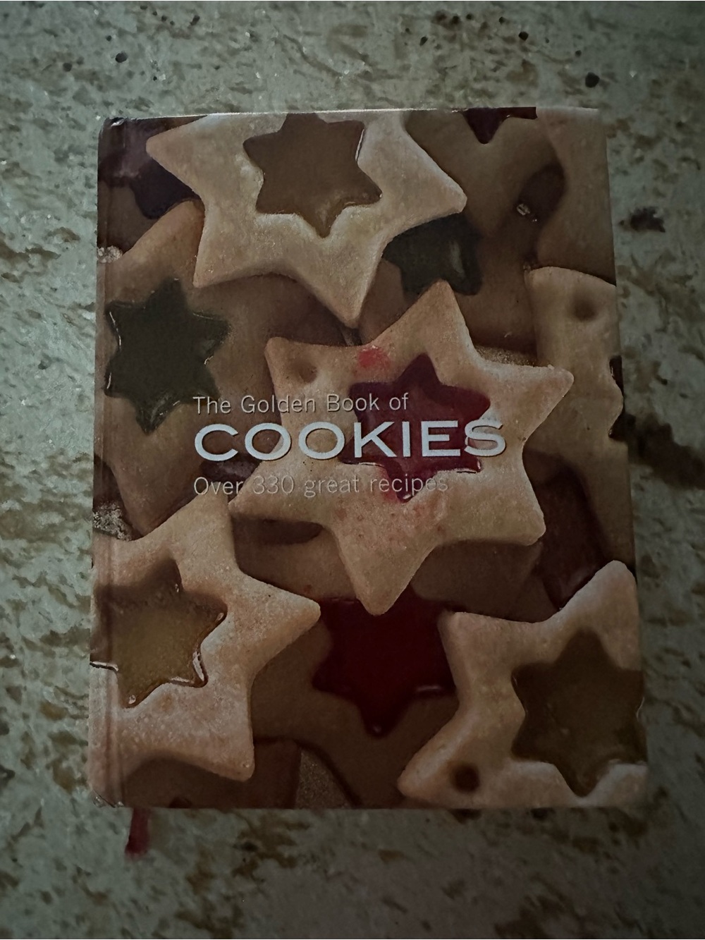 The Golden Book of Cookies Hardcover Recipe Book